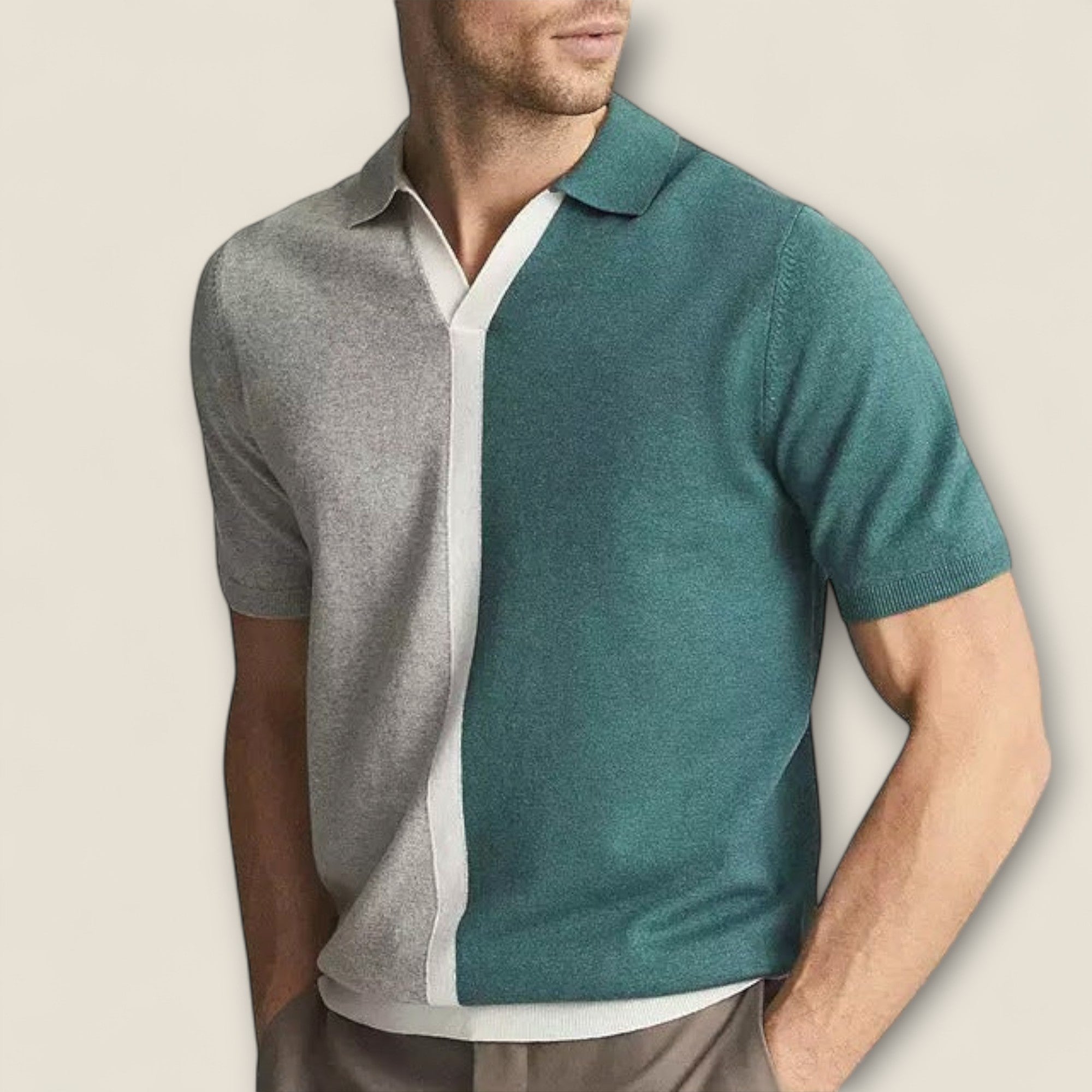 Massimo - Baumwollpolo in zwei Farben